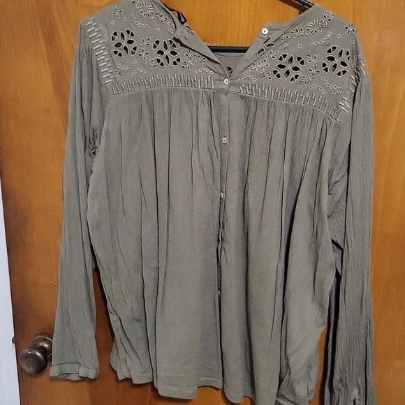Womens Abercrombie & Fitch Top Size Xl - Picture 4 of 5